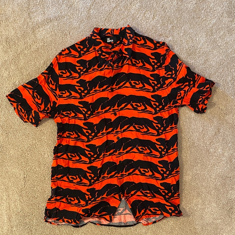 The Kooples Black and red panther Shirt